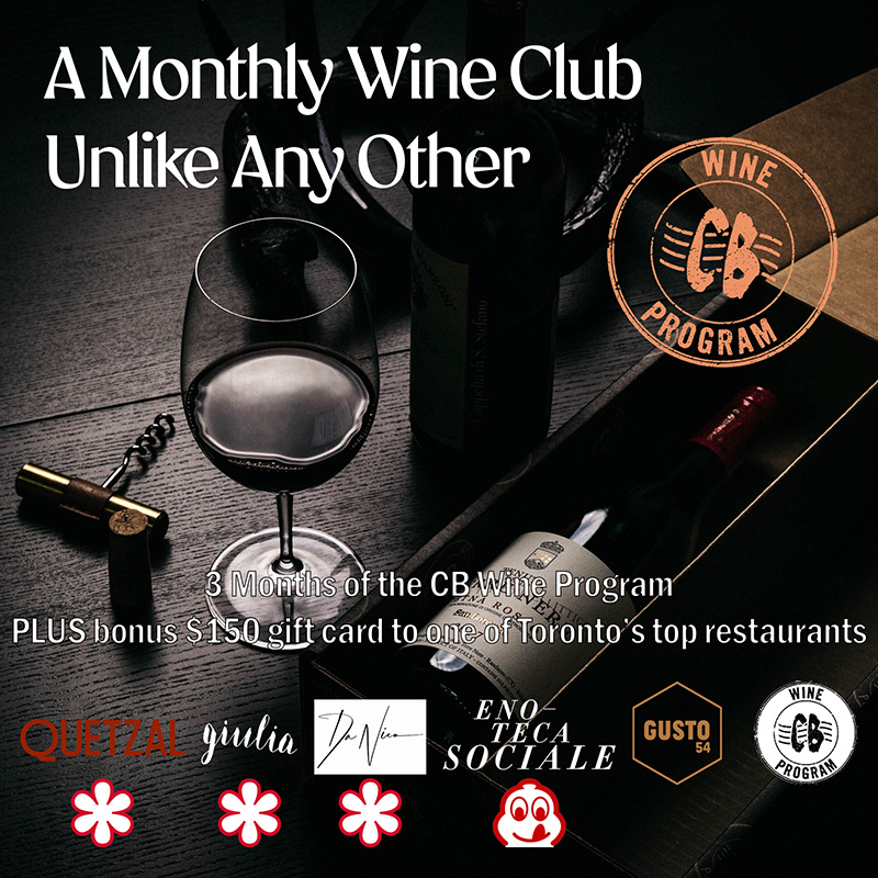 CB Wine Program - with $150 gift